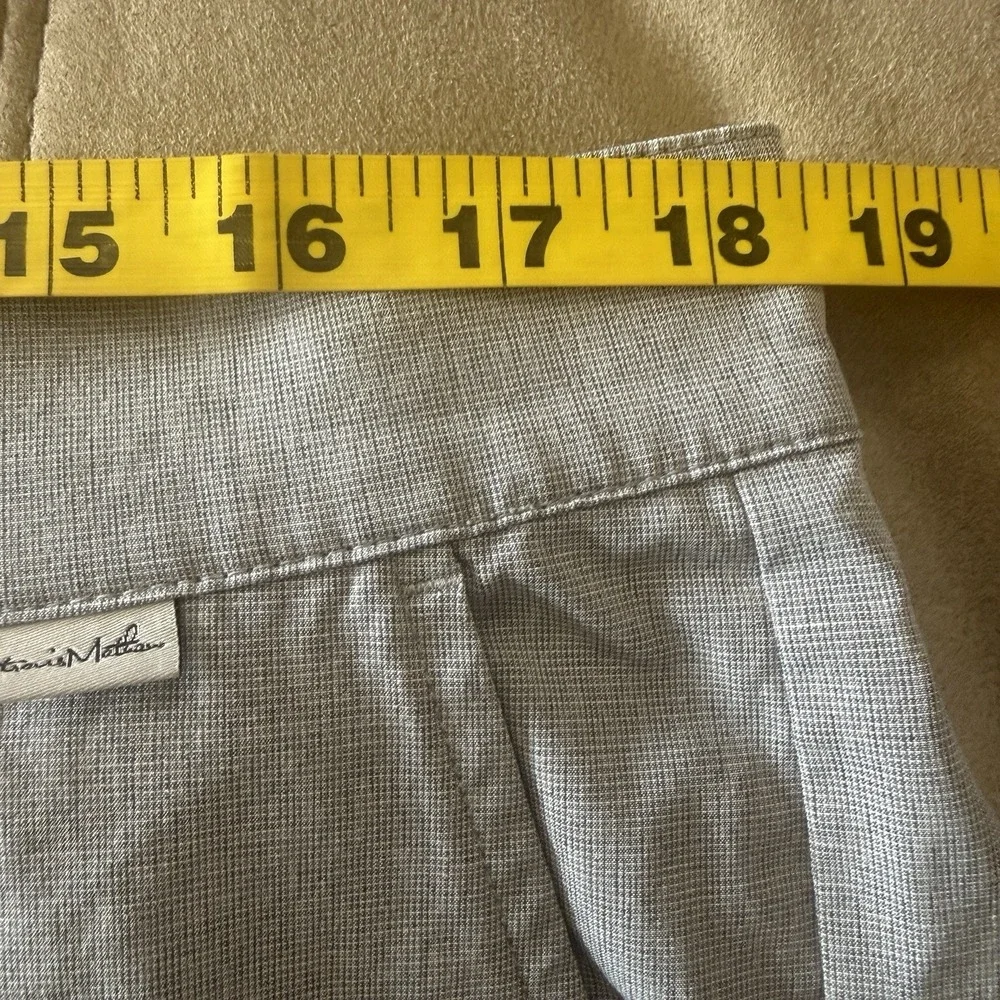 Travis Mathew Mens Beck Golf Performance Shorts Gray 36